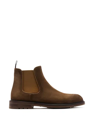 Magnanni Marton Suede Chelsea Boots In Brown