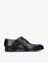 Magnanni Man Lace-up Shoes Black Size 7.5 Leather In Black