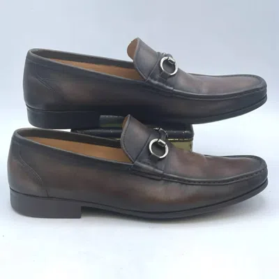 Magnanni Men's Blas Leather Loafer In Cacao In Multi