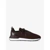 Magnanni Stratus Lyteknit Sneakers In Brown