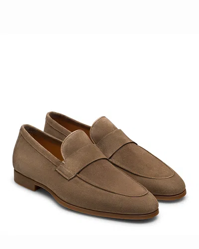 Magnanni Men's Heros Ii Torba Suede Loafer In Brown