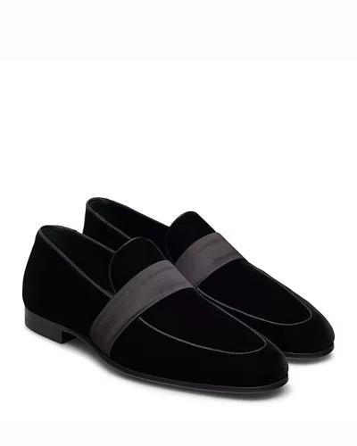 Magnanni Men's Javi Loafers - Exclusive In Black
