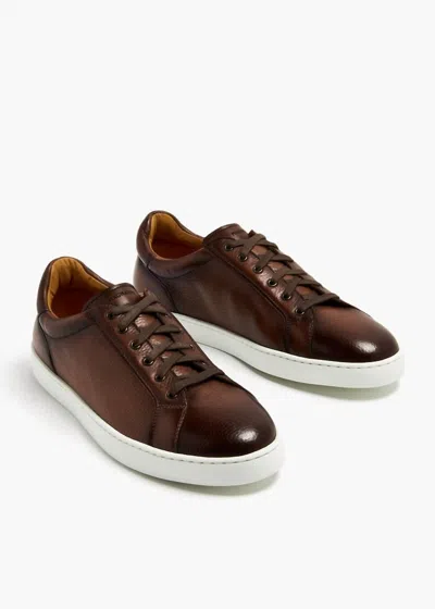 Magnanni Men Leve Marron Sneaker In Brown