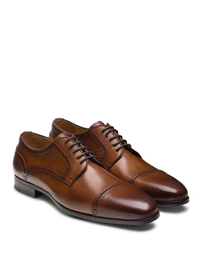 Magnanni Men's Macsen Cap Toe Oxfords In Tabaco