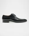 Magnanni Man Lace-up Shoes Black Size 7.5 Leather In Black
