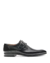 Magnanni Men's Manning Monk Strap Dress Shoes - Exclusive In Black