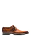 Magnanni Men's Manning Monk Strap Dress Shoes - Exclusive In Cognac