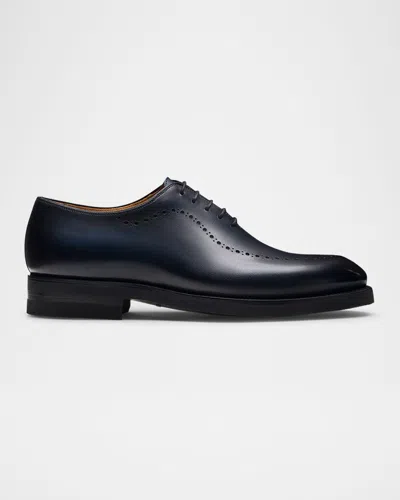 Magnanni Men's Oberan Leather Oxfords In Navy