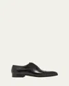 Magnanni Lace-up Leather Oxford Shoes In Black