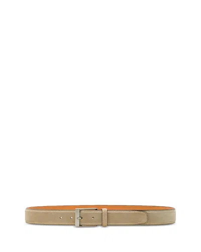 Magnanni Men's Telante Torba Leather Belt In Taupe