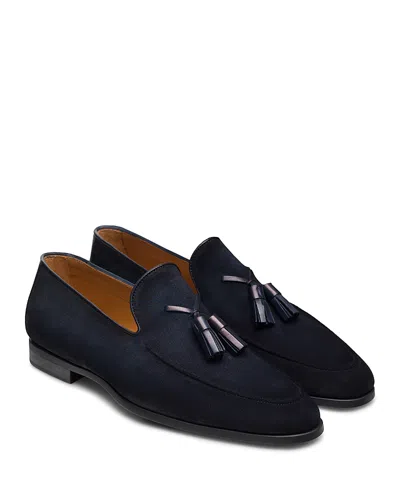 Magnanni Men's Terrell Tassel Loafers - Exclusive In Navy