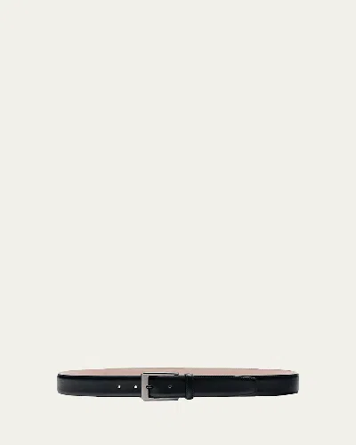 Magnanni Men's Vega Leather Belt In Black