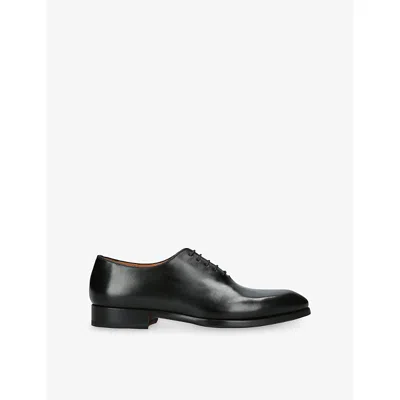 Magnanni Mens Black Flex Leather Oxford Shoes Eur 44 / 10 Uk