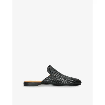 Magnanni Ens  Suela Weave Leather Mules
