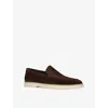 Magnanni Paraiso Tonal-stitching Suede Loafers