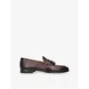 Magnanni Leather Seneca Tassel Loafers In Brown