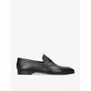 Magnanni Leather Diezma Ii Loafers In Black