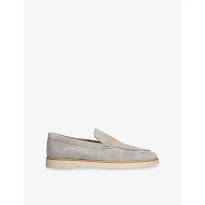 Magnanni Mens Grey Altea Suede Loafers Eur 45 / 11 Uk