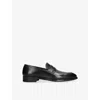 Magnanni Leather Delos Dress Loafers In Black