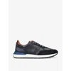 Magnanni Xl Grafton 3 Runner Sneakers In Navy