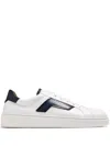 Magnanni Lotto Logo-embossed Leather Low-top Trainers In White