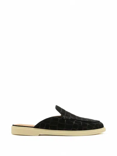 Magnanni Sofia Croc-effect Slippers In Multi