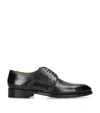 Magnanni Stitch Flex Derby Shoes In Black
