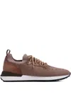 Magnanni Stratus Knitted Sneakers In Brown