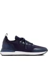 Magnanni Stratus Knitted Sneakers In Blue