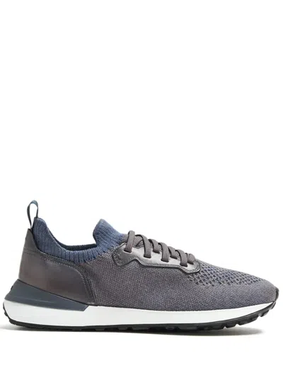 Magnanni Stratus Knitted Sneakers In Grey