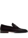 Magnanni Suede Loafers In Brown