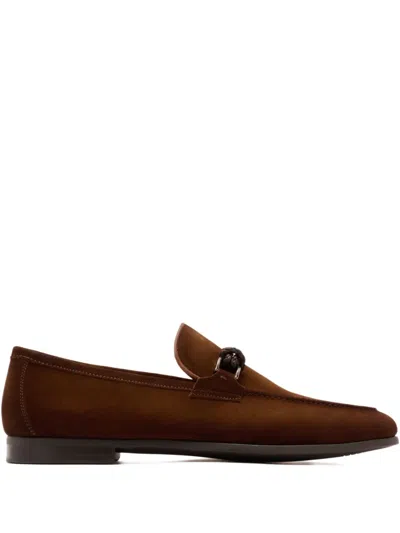 Magnanni Suede Loafers In Multi