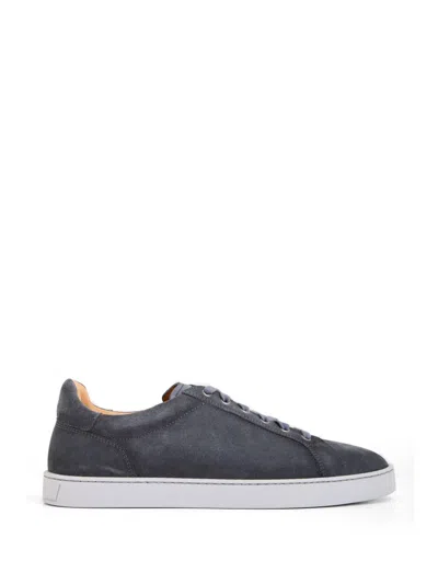Magnanni Suede Sneakers In Blue