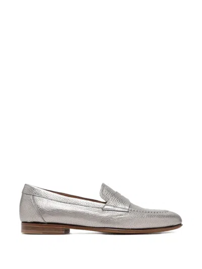 Magnanni Textured Penny Loafers In Multi