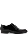 Magnanni Varnished Effect Oxford Shoes In Black
