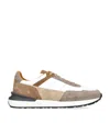 Magnanni Xl Grafton Runner Sneakers In Taupe