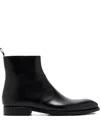 Magnanni Zip-fastening Leather Boots In Black