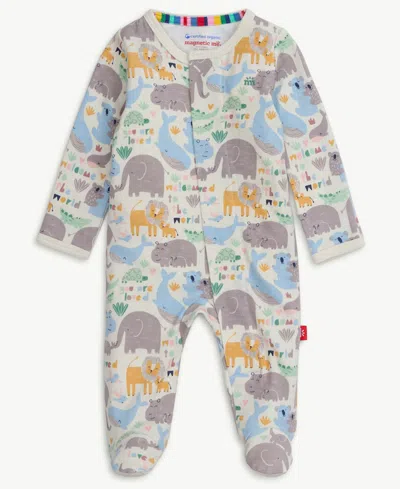 Magnetic Me Baby Boys' And Girls' Long-sleeve Coverall In Multi