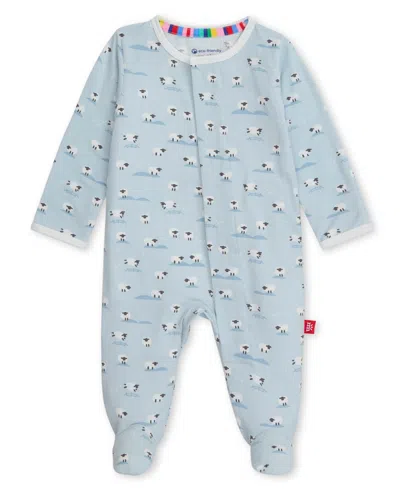 Magnetic Me Baby Boys' Baa Baa Baby Long-sleeve Coverall In Blue