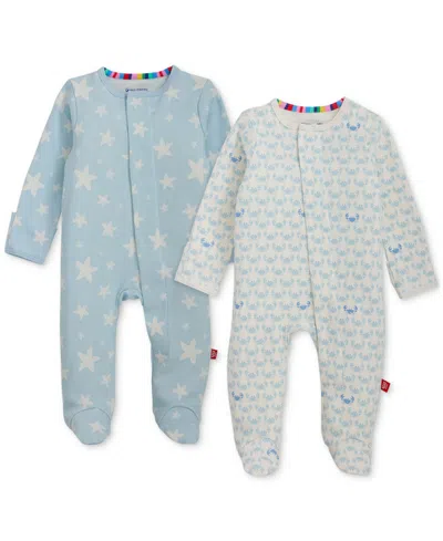 Magnetic Me Baby Boys' Long-sleeve Coverall In Multi