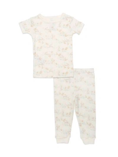 Magnetic Me Baby's, Little Kid's & Kid's Tortoise & Hare Print Pajama Set