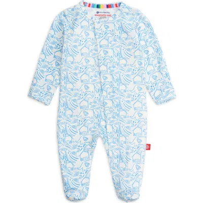 Magnetic Me Babies'  Blue Herds Of A Feather Footie