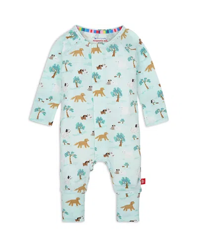 Magnetic Me Boys' Central Bark Modal Convertible Coverall - Baby In Blue