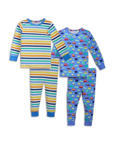 Magnetic Me Boys' Cloudstretch Magnetic Pajamas, 4-piece Set - Baby, Little Kid, Big Kid In Multi
