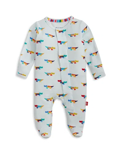 Magnetic Me Boys' Crocodile Magnetic Footie - Baby In Blue