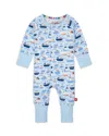 Magnetic Me Boys' Forever & All-waves Convertible Coverall - Baby