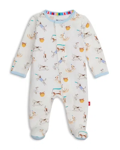Magnetic Me Boys' Howlarious Printed Footie - Baby In Multi