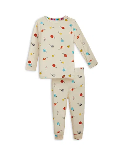 Magnetic Me Boys' Little Baller Pajama Set - Baby In Neutral