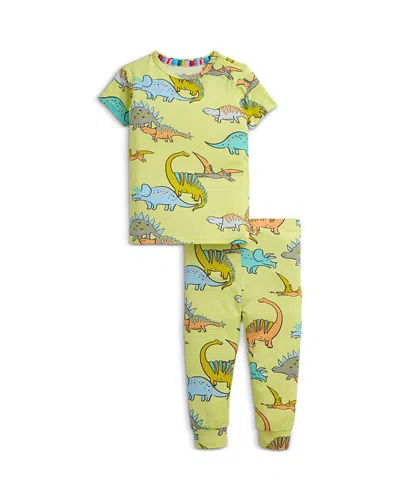 Magnetic Me Boys' Roar & Explore Magnetic Pajama Set - Little Kid, Big Kid In Neutral