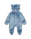 Magnetic Me Boys' Winter Sky Fleece Footie One Piece - Baby In Blue
